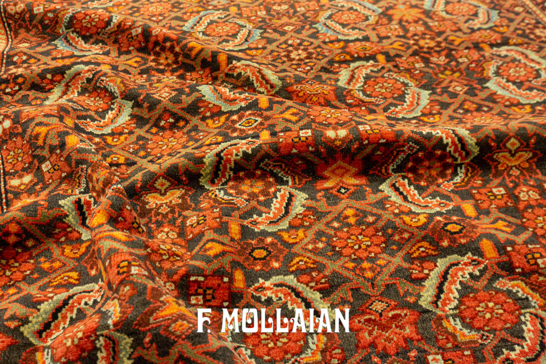 Antique Persian Mishan All-Over «Moharammat» Design Rug n°:21816569